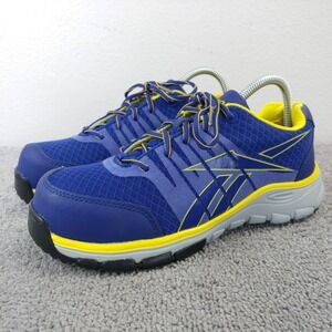 Reebok Arion RB458 Womens Size 9 W Work Shoes Blue Safety Composite Toe ASTM